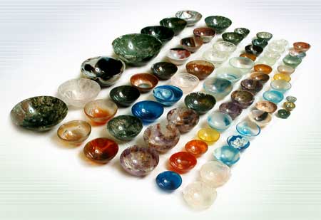 Manufacturers Exporters and Wholesale Suppliers of Gemstone Bowls New Delhi Gujarat